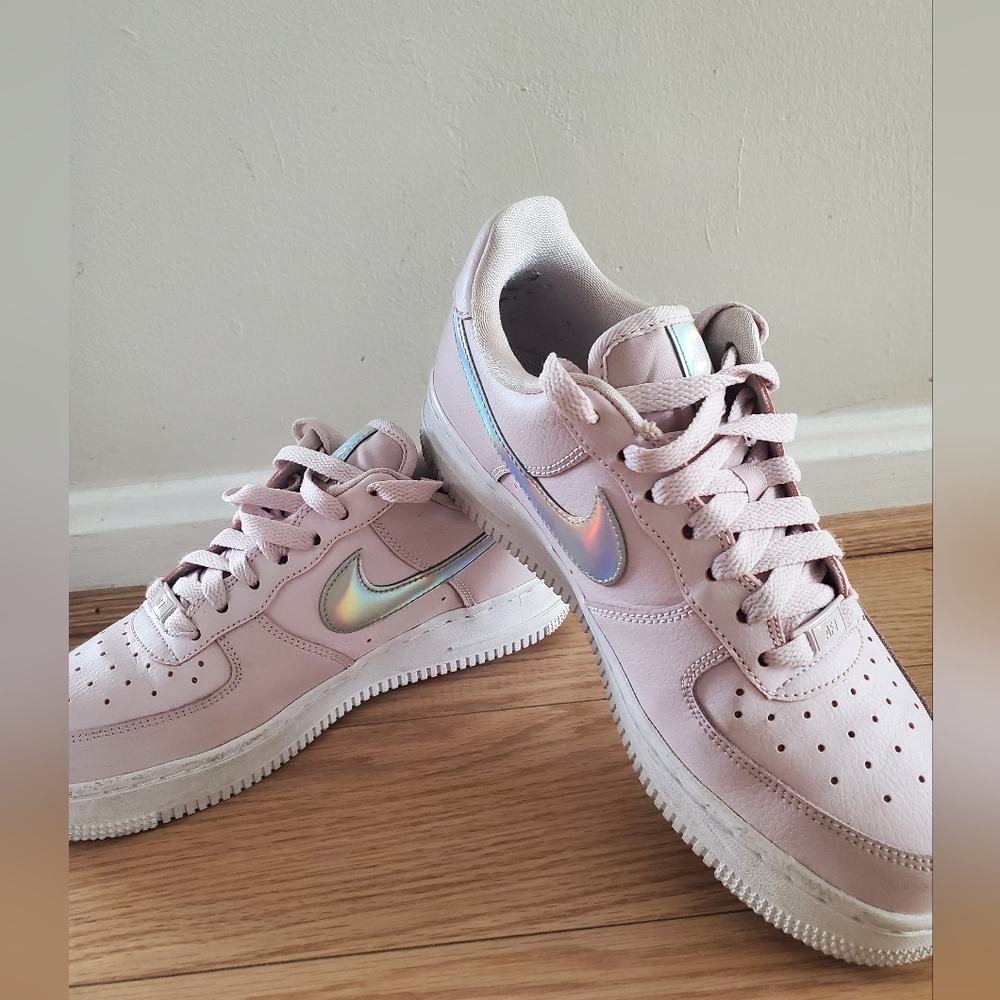 Pink Iridescent Air Force 1